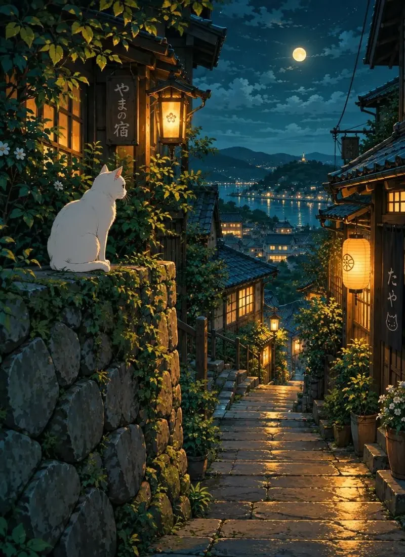 月白町的猫 - 真人漫画漫画连载 《月白町的猫》封面图,真人漫画漫画连载作品