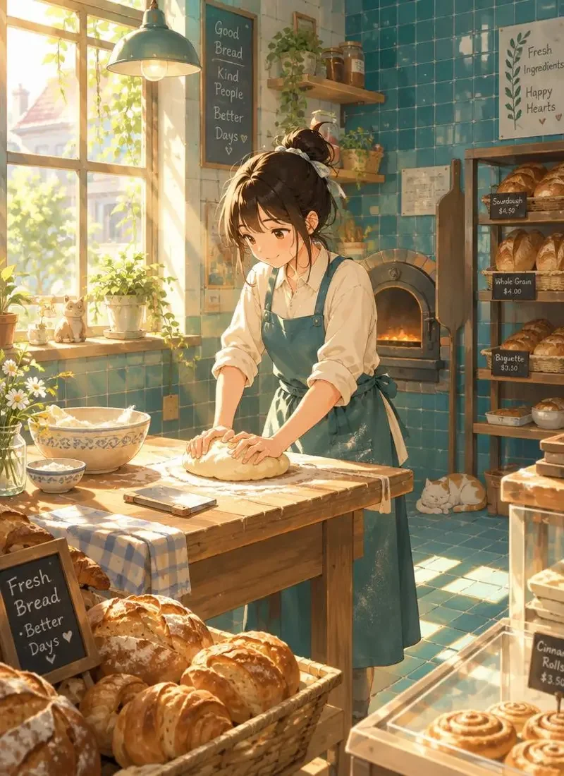《浅金色午后》封面图，真人漫画漫画连载作品