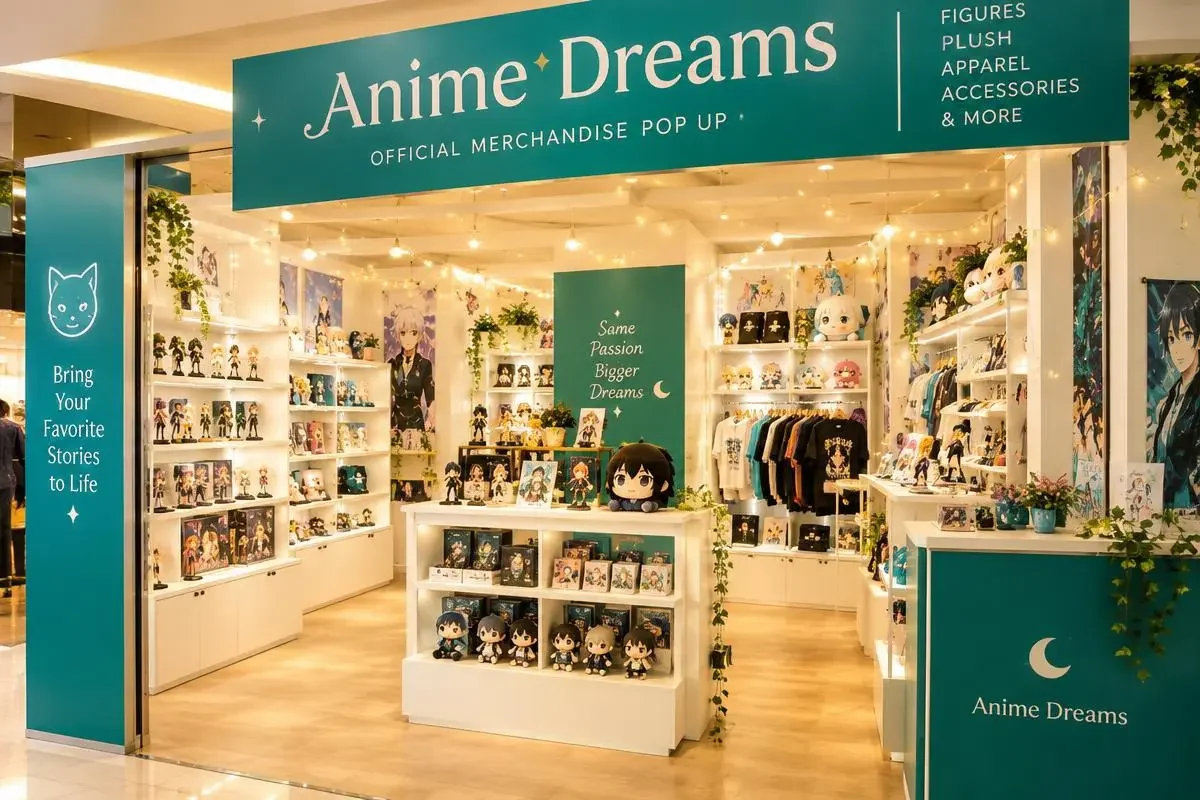 成都真人漫画快闪店 · 冬日限定现场环境图